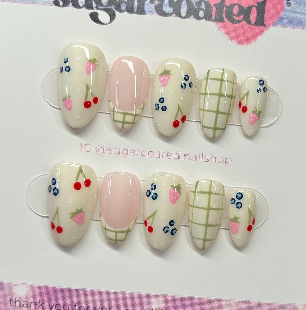 Handmade Custom Gel Press On Nails