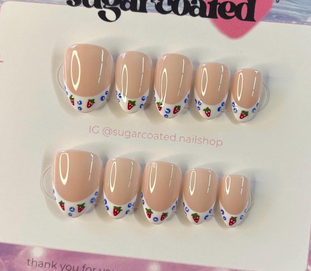 Handmade Custom Gel Press On Nails
