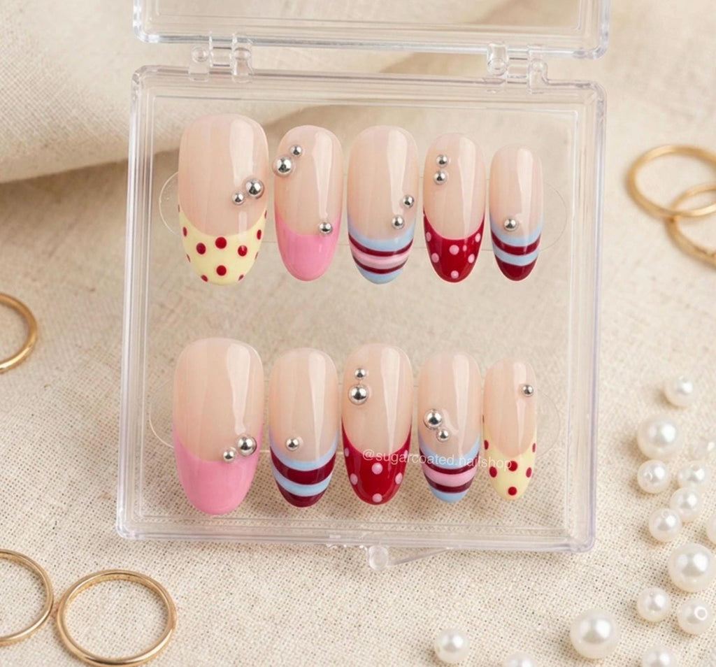 Handmade Custom Gel Press On Nails