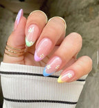 Handmade Custom Gel Press On Nails: Premium Quality, Handpainted, Trendy
