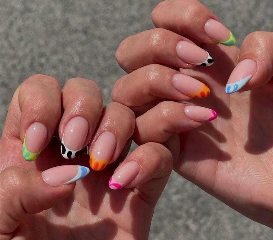 Handmade Custom Gel Press On Nails