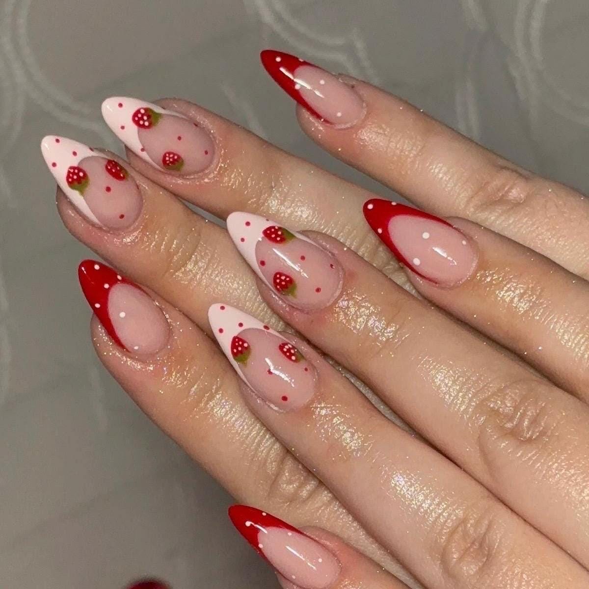 Handmade Custom Gel Press On Nails