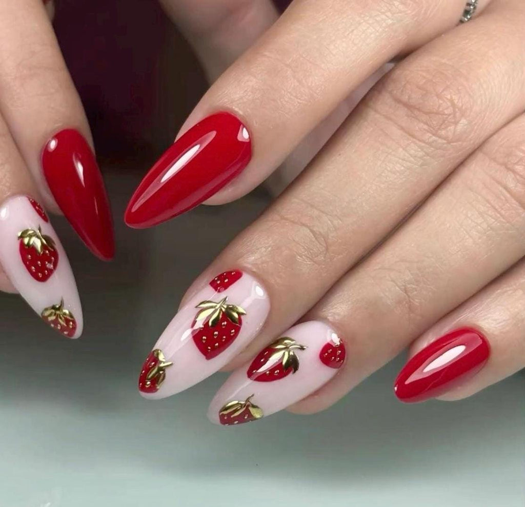 Handmade Custom Gel Press On Nails