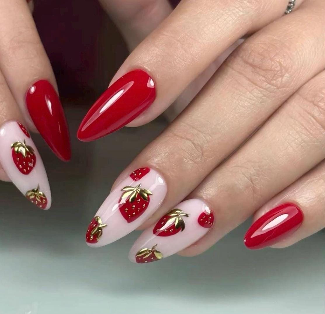Handmade Custom Gel Press On Nails