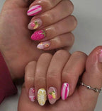 Handmade Custom Gel Press On Nails