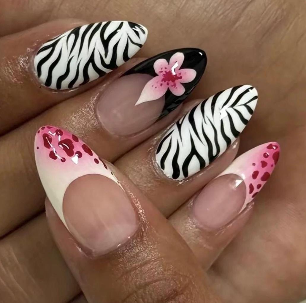 Handmade Custom Gel Press On Nails