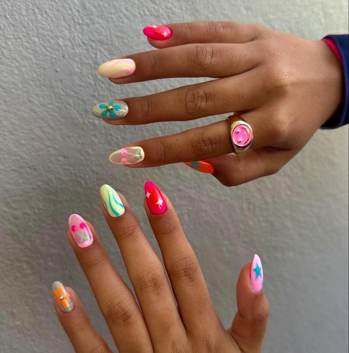 Handmade Custom Gel Press On Nails