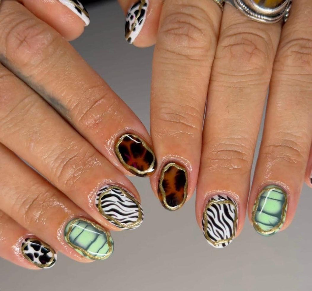 Handmade Custom Gel Press On Nails