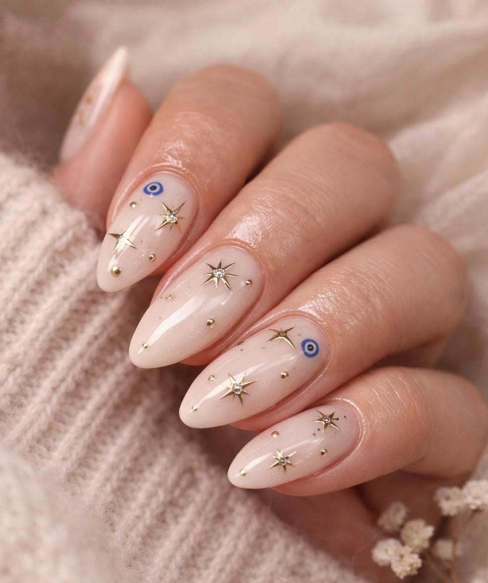 Handmade Custom Gel Press On Nails