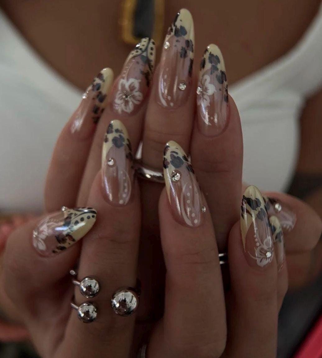 Handmade Custom Gel Press On Nails