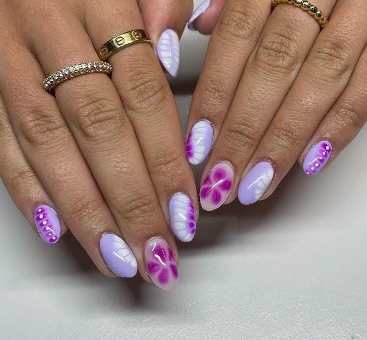 Handmade Custom Gel Press On Nails