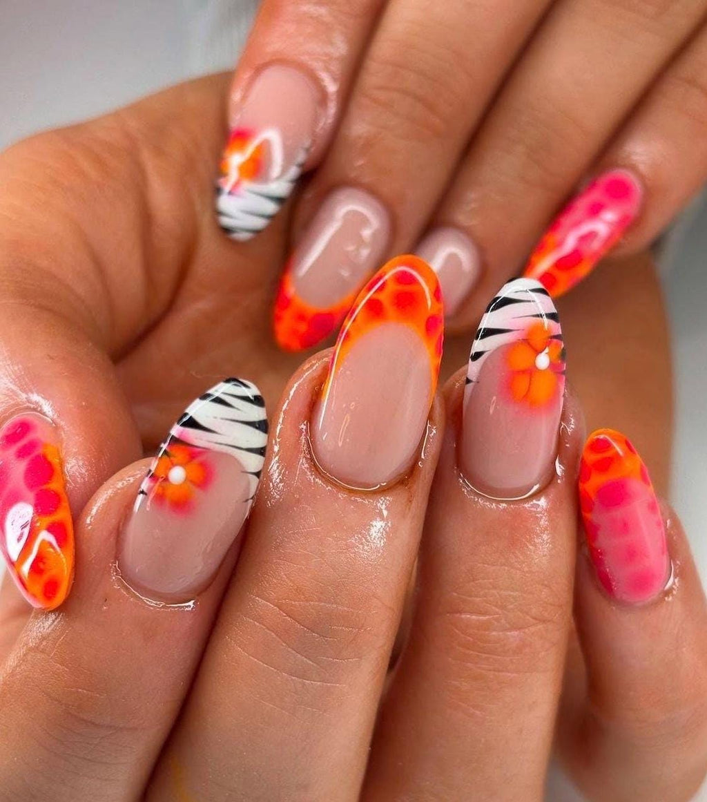 Handmade Custom Gel Press On Nails