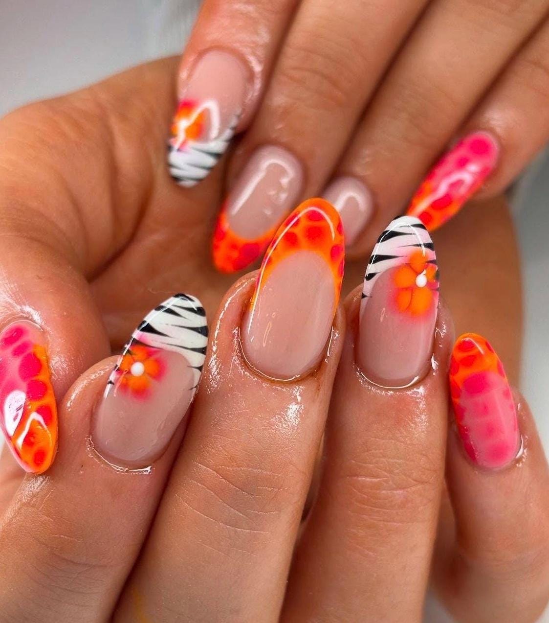 Handmade Custom Gel Press On Nails