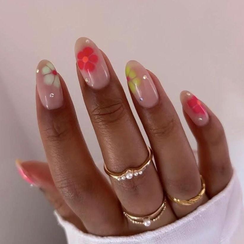 Handmade Custom Gel Press On Nails