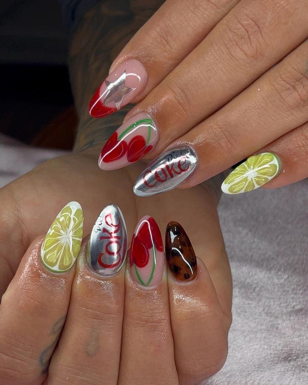 Handmade Custom Gel Press On Nails