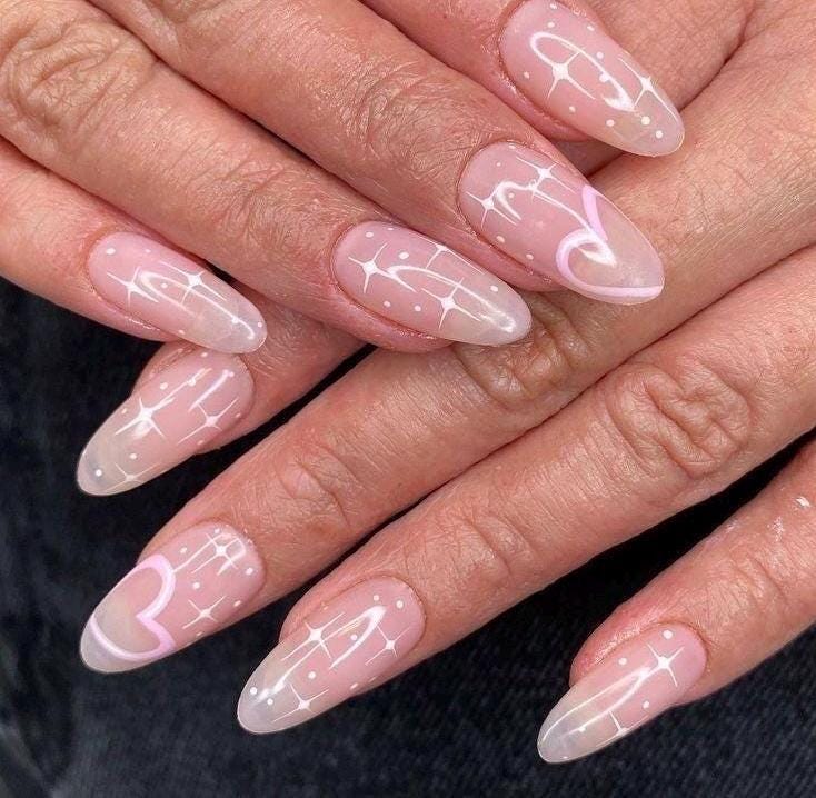 Handmade Custom Gel Press On Nails