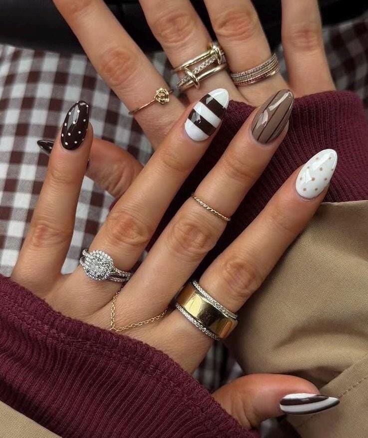 Handmade Custom Gel Press On Nails