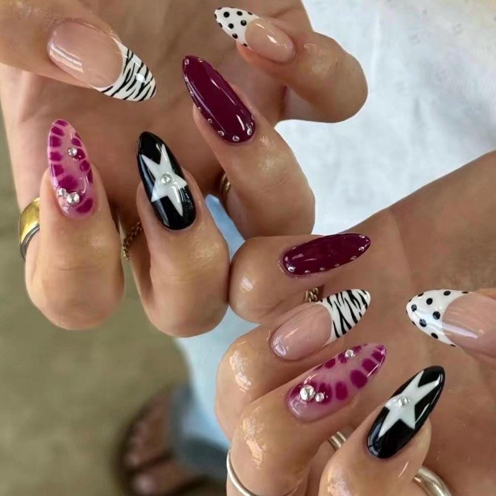 Handmade Custom Gel Press On Nails