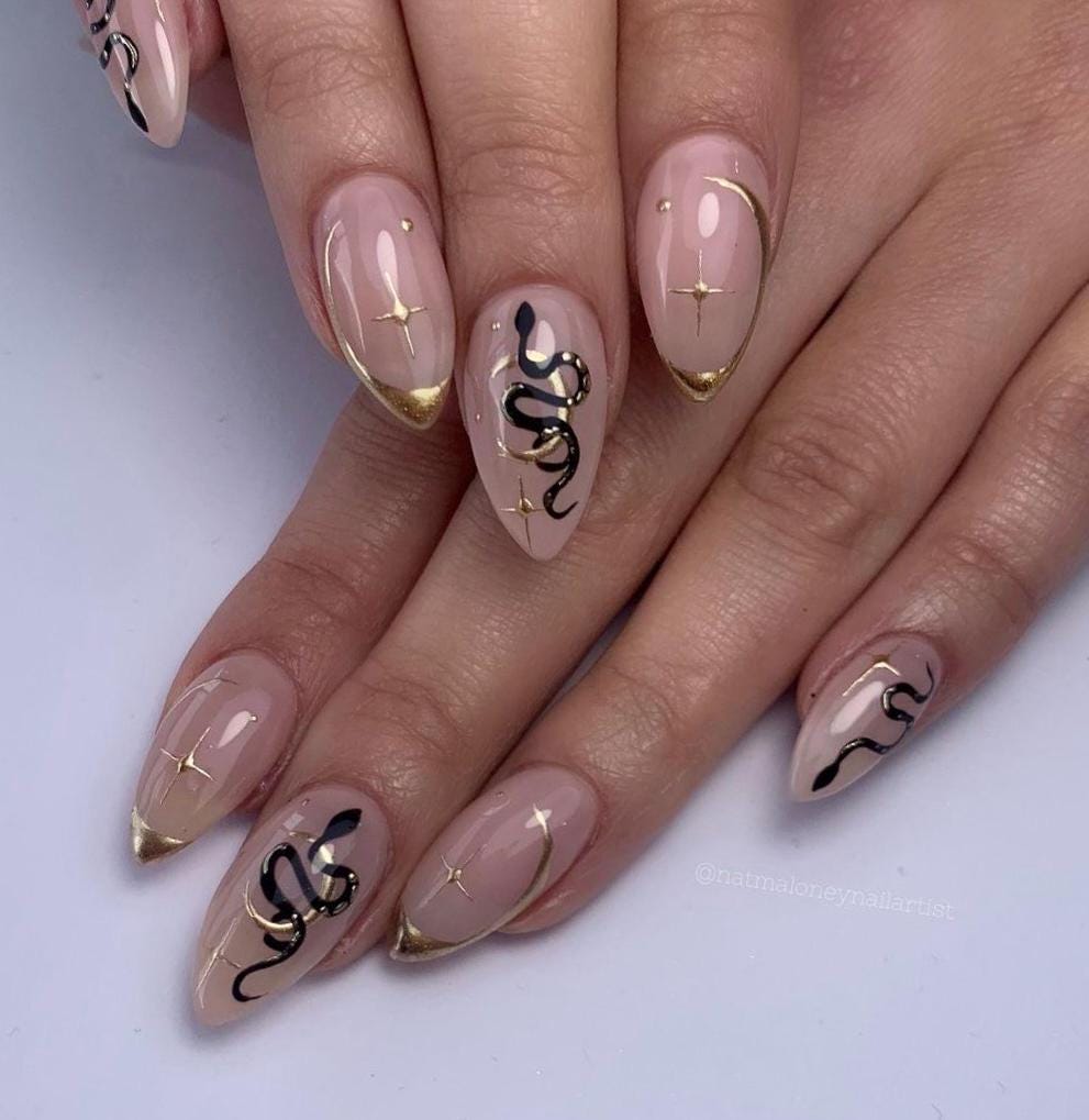 Handmade Custom Gel Press On Nails
