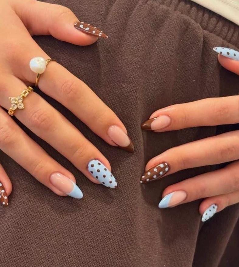 Handmade Custom Gel Press On Nails