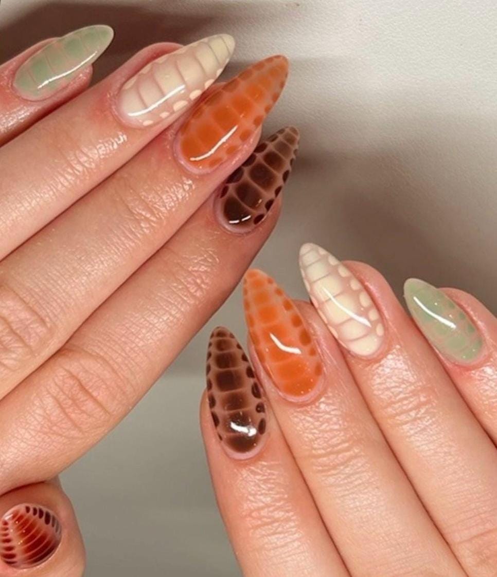 Handmade Custom Gel Press On Nails
