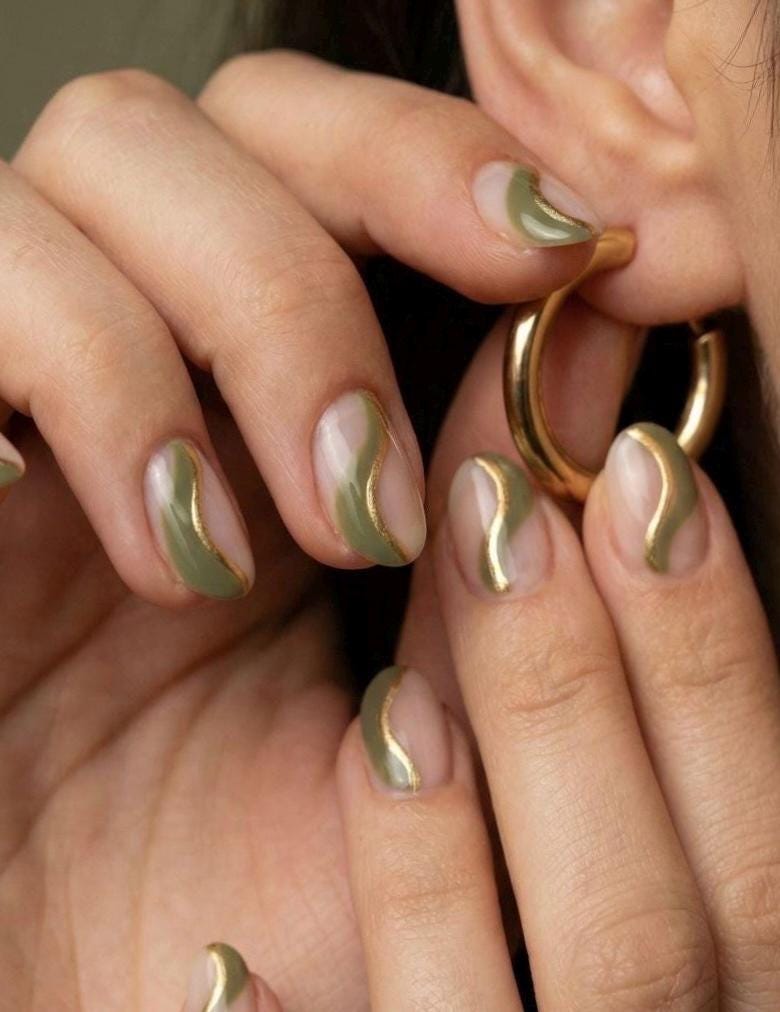 Handmade Custom Gel Press On Nails