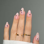 Premium Press On Nails: Custom Salon Quality, Handpainted, Trendy, Press Ons, Fall Autumn September October, Halloween Cute